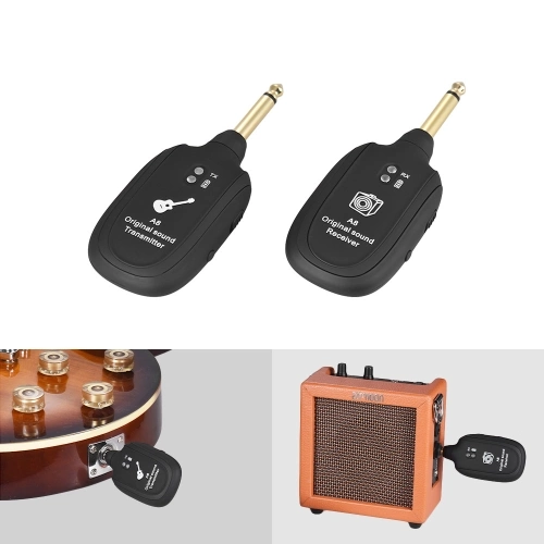 Justgreenbox - Système de guitare sans fil Rechargeable 4 canaux émetteur  récepteur ensemble basse électrique ramasser - T3654657588892 - Amplis  basses - Rue du Commerce